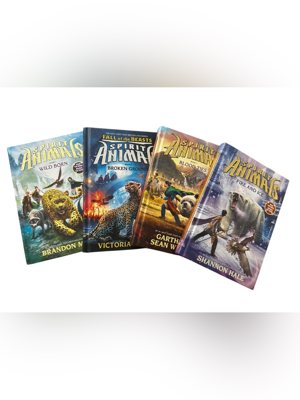 Spirit Animals Hardcover Book Set of 4